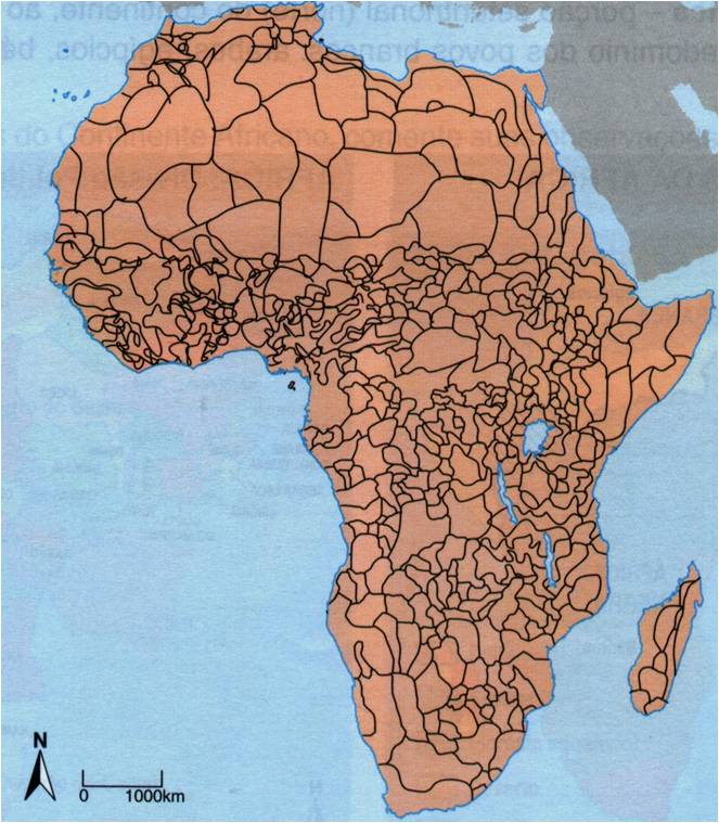 Resultado de imagem para áfrica mapa de etnias